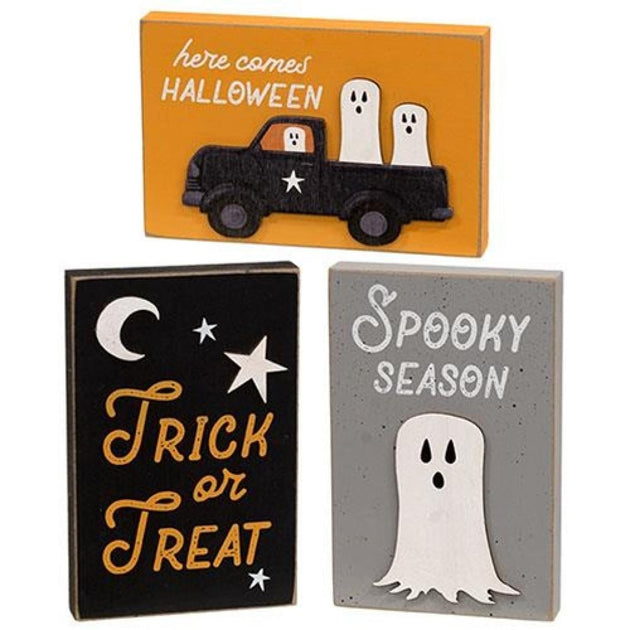 Hivvago Here Comes Halloween Layered Block 3 Asstd. 2