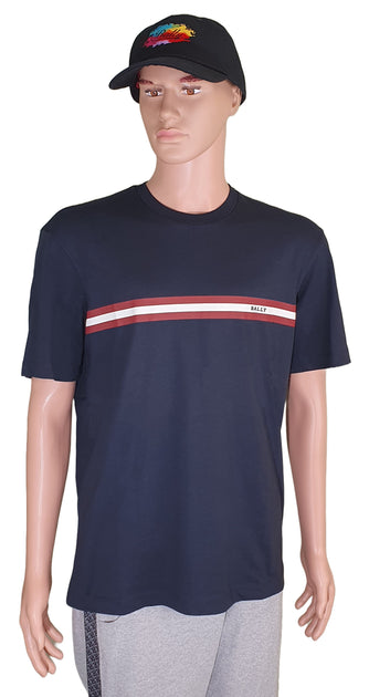 Bally 6233735 T-Shirt Navy Blue XXLarge 3