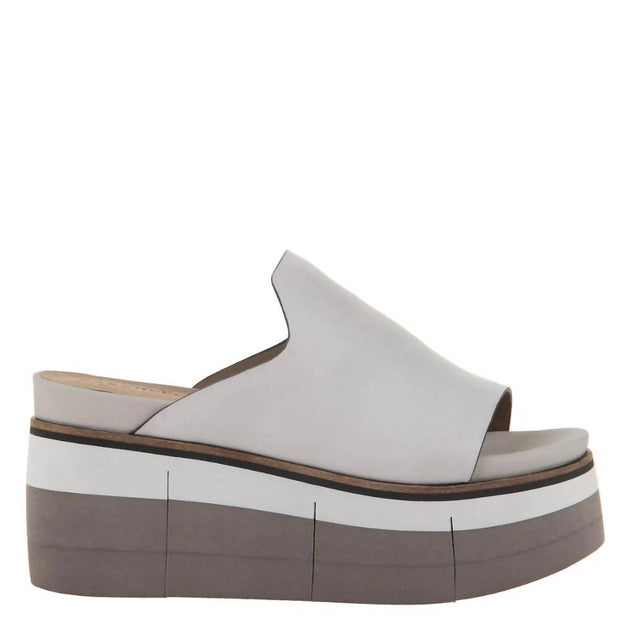 Naked Feet Flow Platform Sandal White US 8.5 2