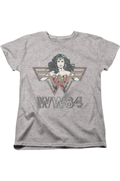 Gildan Wonder Woman 84 T-Shirt Grey Large 2
