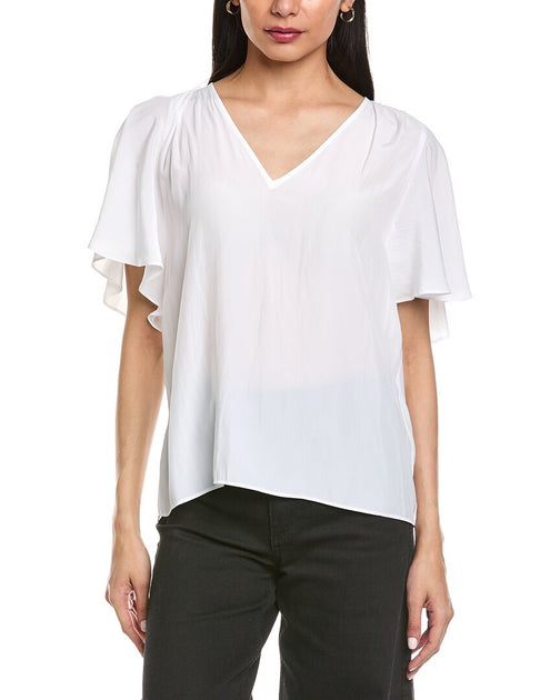 Ramy Brook Lolita Top White XXS 2