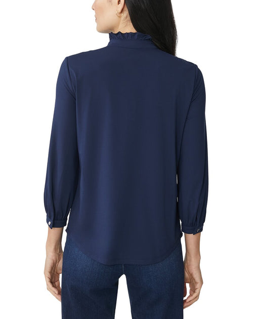 J.McLaughlin Daniele Top Blue Large 3