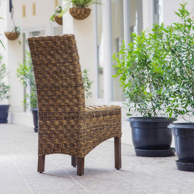 International Caravan Manila Dining Chair Brown 2