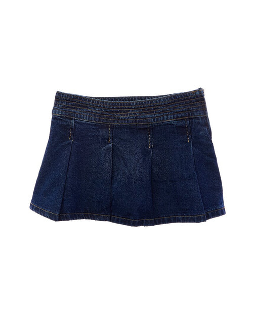 Vintage Havana Denim Skort Blue Medium 3