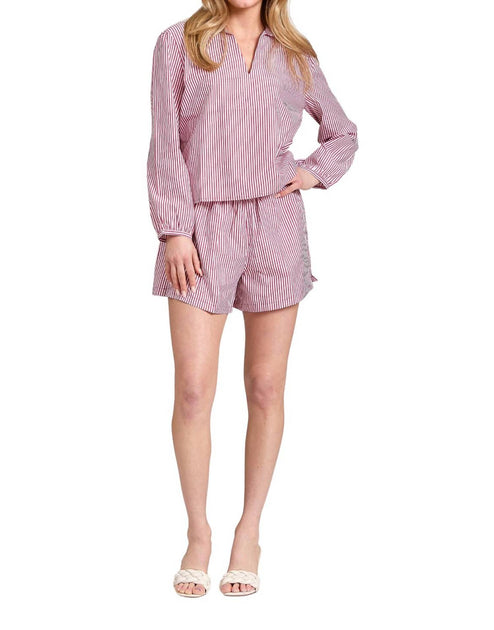 Taylor Vivi Shorts Rouge Medium 3