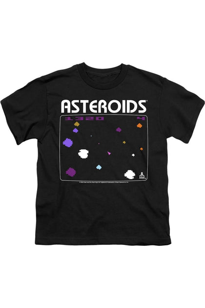 Gildan Atari Asteroid Short Sleeve T-Shirt Black 4 Years 2