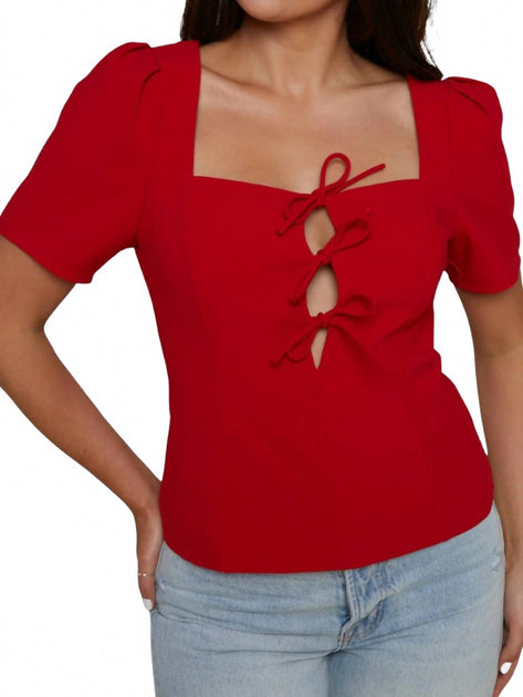 ASTR Aida Top Red XSmall 2