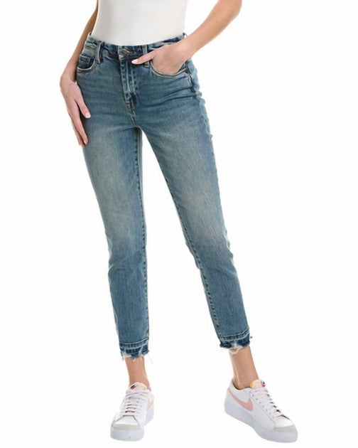 BLANKNYC The Madison Crop High Rise Jeans Blue 24 3