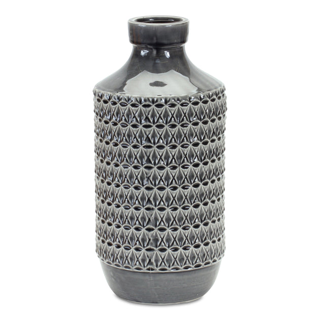 Hivvago Vase Terra Cotta 14in 3