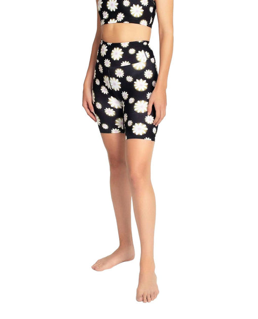 Nicole Miller High Rise Biker Short Black Medium 4