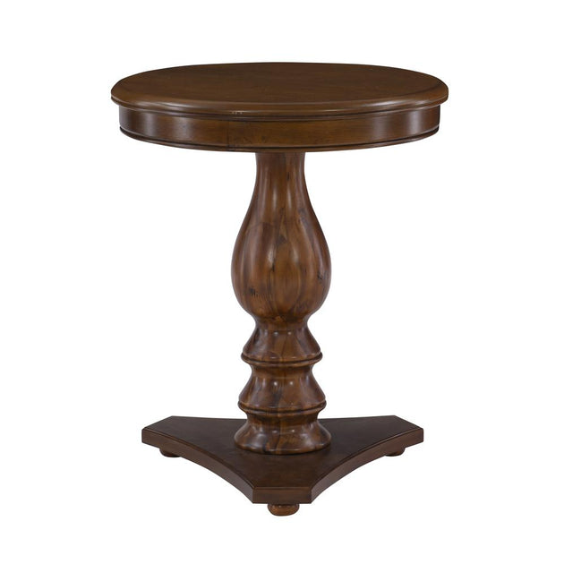 Powell Stanton Accent Side Table Hazelnut 2