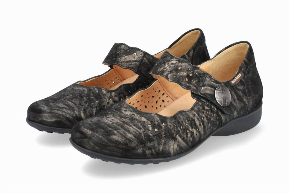 Mephisto Fabienne Mary Jane Shoes Black US 6 4