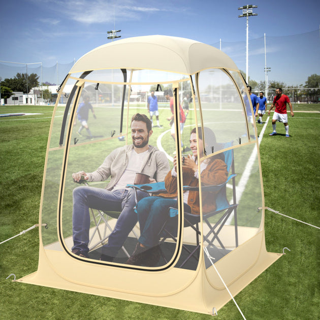 BreeBe Hivvago Pop Up Sports Tent Transparent S 3