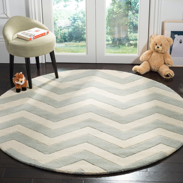 Safavieh Chatham Area Rug Grey/Ivory 4