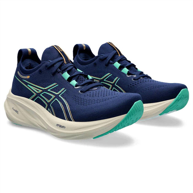Asics Gel-Nimbus 26 Running Shoes Blue US 6 4