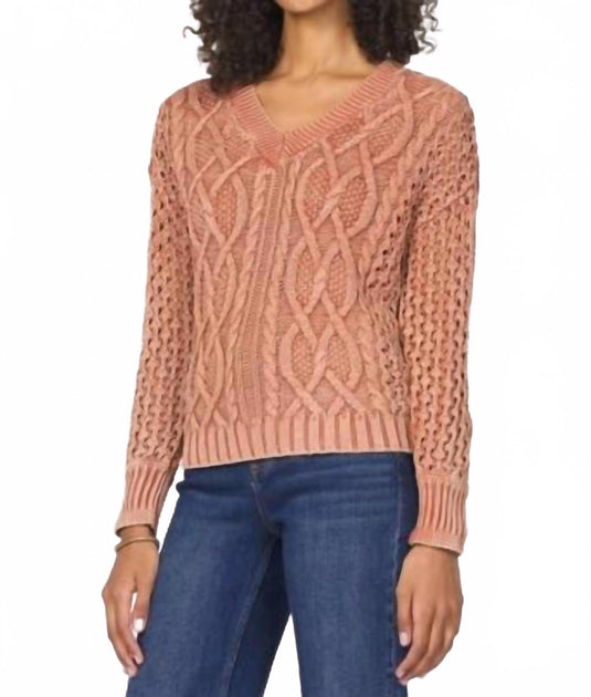 Another Love Claudia Sweater Brown XSmall 3