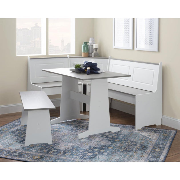 Linon Ardmore Nook White And Gray 4