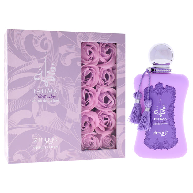 Afnan Fatima Velvet Love Extrait De Parfum Purple 3.4 oz 8