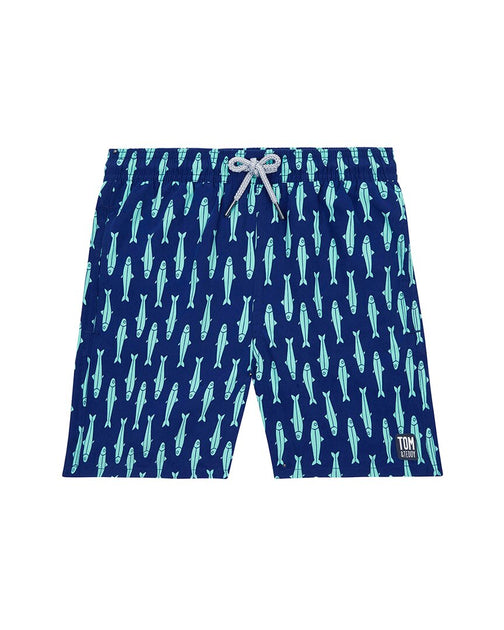 Tom & Teddy Sardines Badehose Blau US 8 2