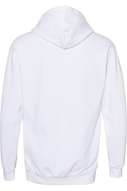 Comfort Colors Garment-Dyed Hooded Sweatshirt White XLarge 3