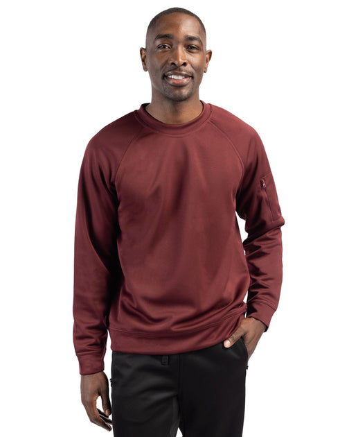 Clique Herren Lift Performance Crewneck Sweatshirt Rot XL 2