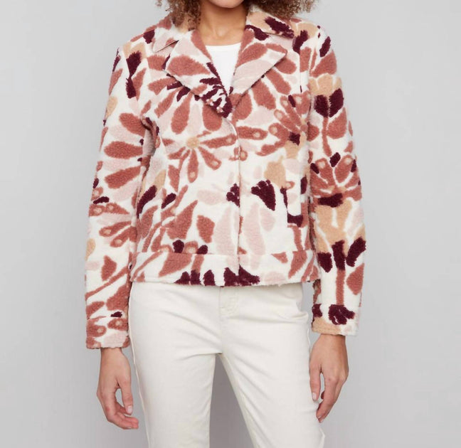 Veste en polaire sherpa Charlie B Rose XL 2