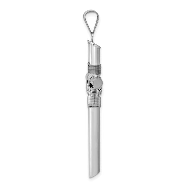 Diamond2Deal Cross Pendant White Gold 6