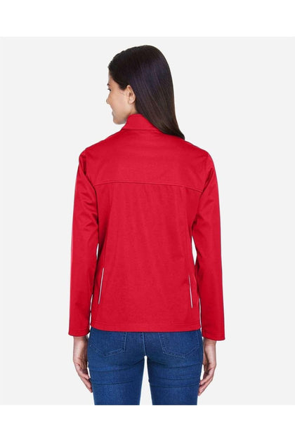 CORE365 Techno Lite Three-Layer Knit Tech-Shell Red XLarge 3