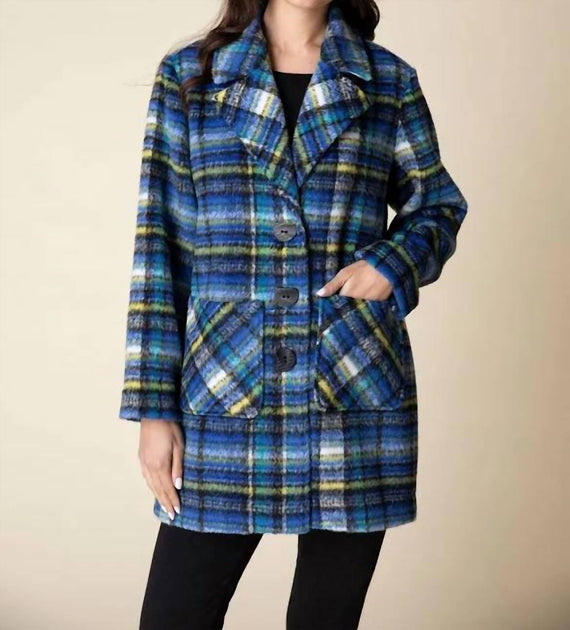 Habitat Tartan Car Coat Multi Small 2