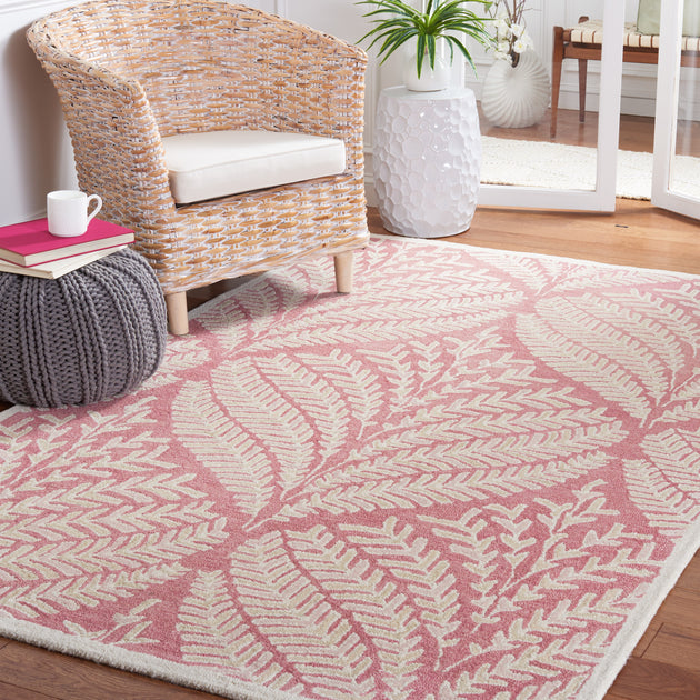 Safavieh Capri CPR208 Area Rug Pink/Ivory 2