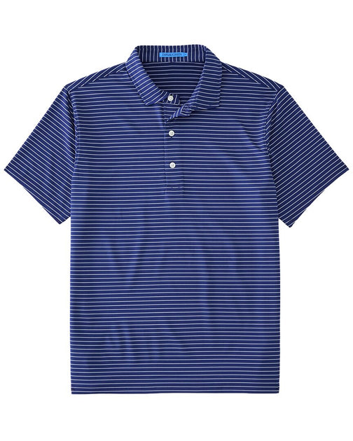 J.McLaughlin Peak Polo Shirt Blue XLarge 2
