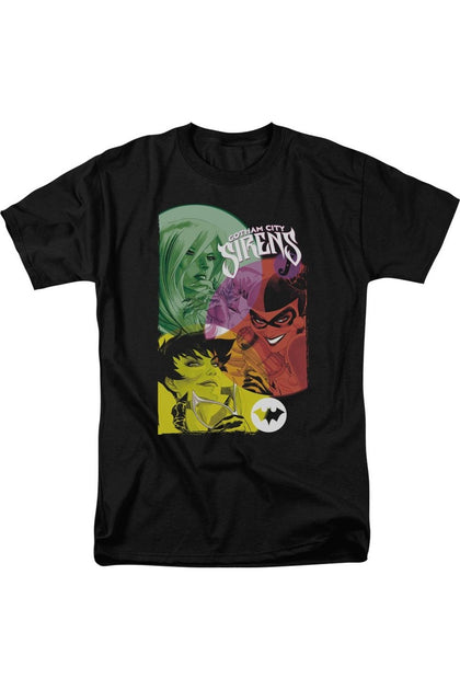 Gildan Batman Gotham Sirens T-Shirt Noir 2