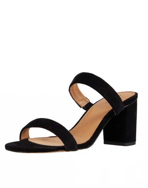 Soludos Ines Heel Sandal Black US 8 4