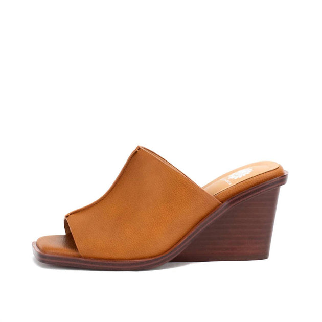 Yellow Box Vellore Wedge Sandal Brown US 8 3