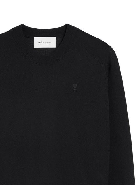 Ami Paris Logo Sweatshirt Black XLarge 3