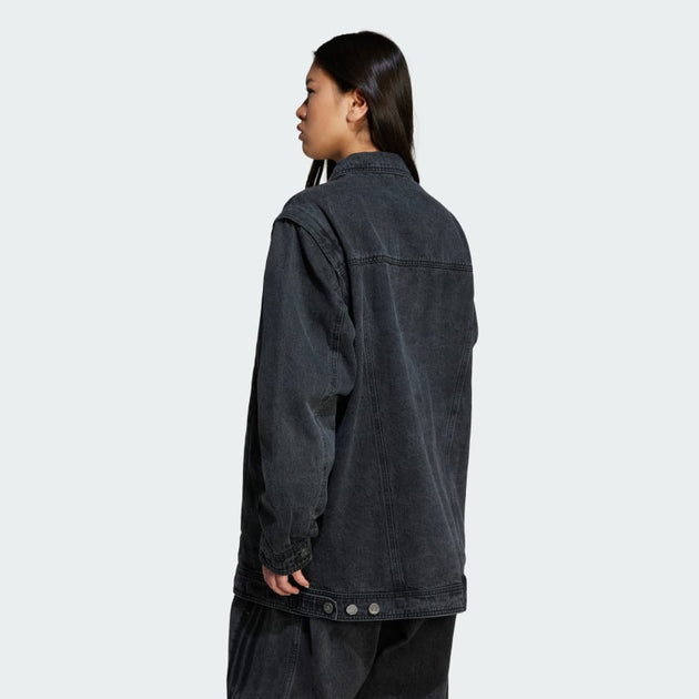 ジャケット ADIDAS Adilenium Season3 Two-In-One Denim Shirt Jacket5FT341 Adidas Original Adilenium Season 3 Two-In-One Denim Shirt Jacket