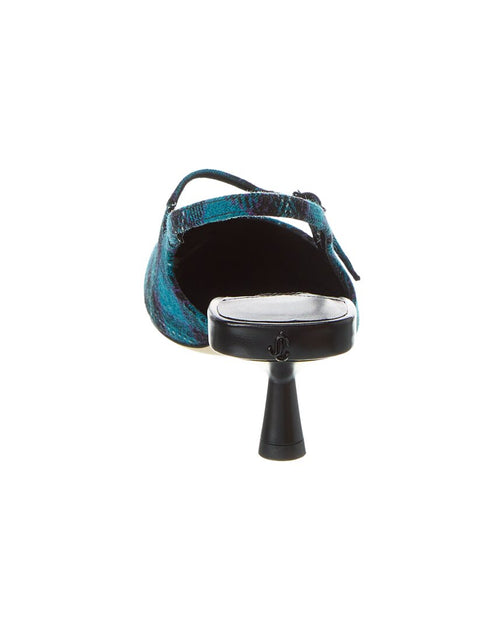 Jimmy Choo Didi 45 Slingback Pump Blue EU 36 4