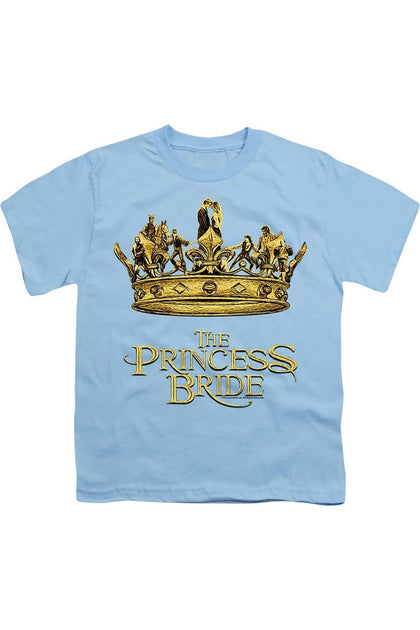 Gildan Princess Bride Crown Youth T-Shirt Blue Medium 2