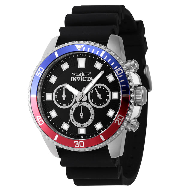 Invicta 46119 Chronograph Watch Black 45mm 2