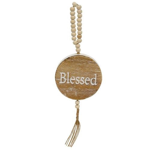 Hivvago Blessed graviertes Holzornament 2