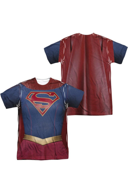 Gildan Supergirl Uniform Short Sleeve Crew Tee White Medium 2