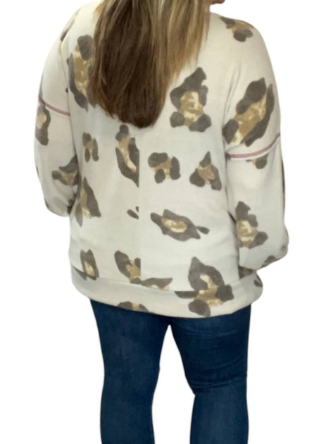 honeyme Over Sweater Beige Small 4
