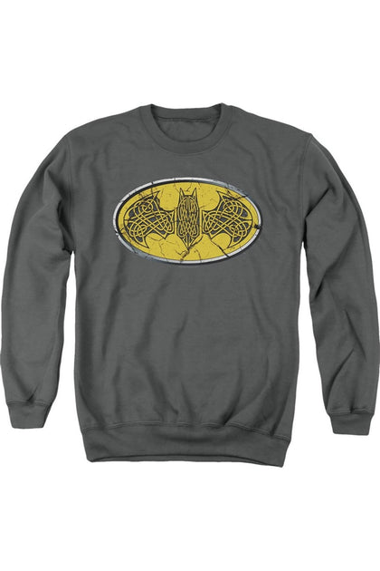 Gildan Batman Celtic Shield Crewneck Sweatshirt Grau Small 2