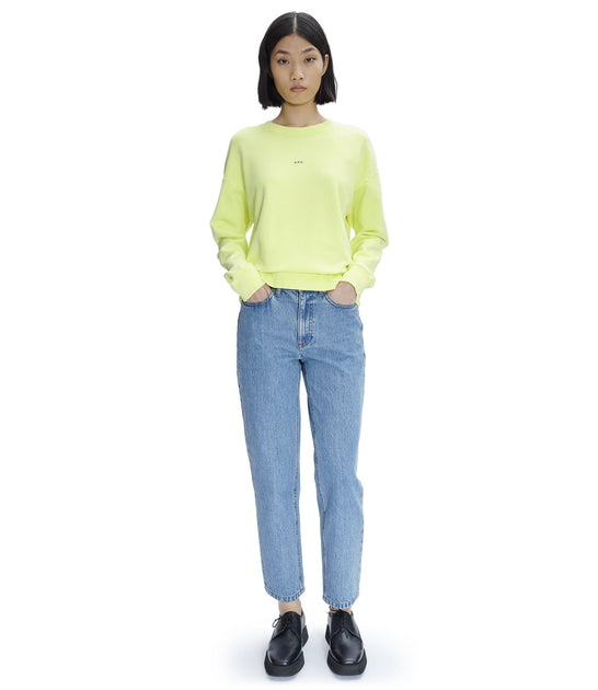 A.P.C. Annie Sweatshirt Green Medium 3