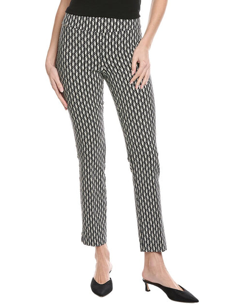 Joseph Ribkoff Printed Pant Grey US 18 2