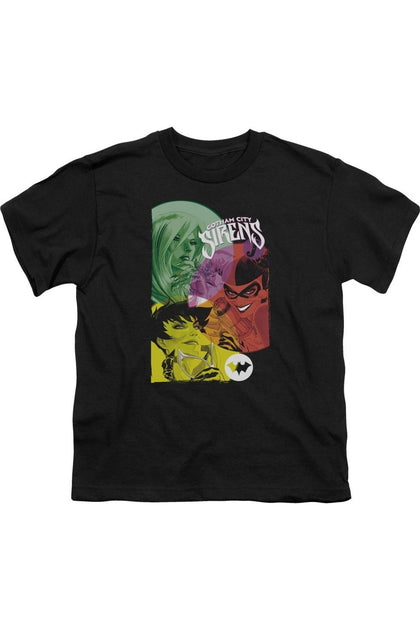 Gildan Batman Gotham Sirens T-Shirt Black XLarge 2