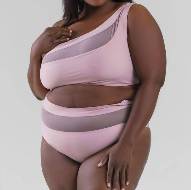 Nomads Bay II Badeoberteil Pink Plus Size 4X 2