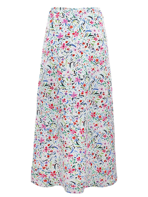 Finley Slim Whimsy Floral Maxi Skirt Multi XXSmall 4