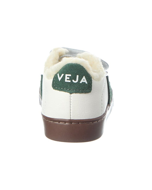 VEJA Small Esplar Winter Leather Sneaker White EU 29 4