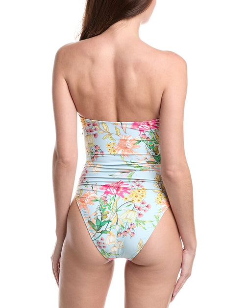 PQ Swim Strapless Ring One Piece Multi Large 3